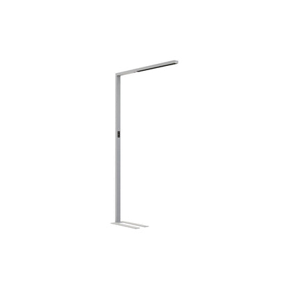 LED floor lamp Linus Up & Down, sensor / dimmable, H 1950 mm, silver.