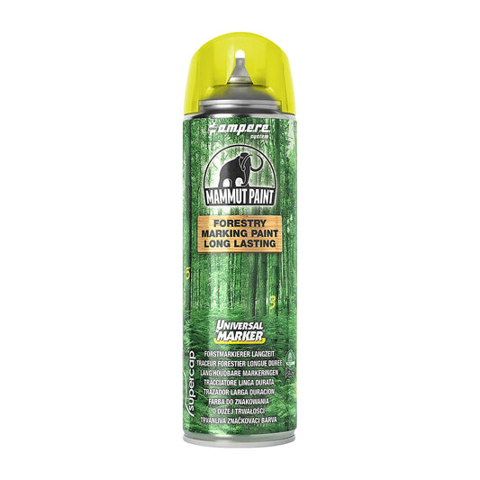 Forestry marker Mammut Paint Universal Marker® long-lasting, contents 500 ml, pack of 12, yellow.