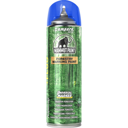 Forestry marker Mammut Paint Universal Marker® Fluo, contents 500 ml, pack of 12, blue.