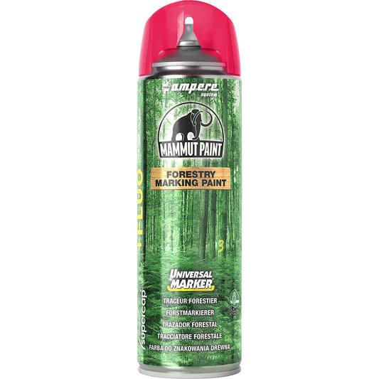 Forestry marker Mammut Paint Universal Marker® Fluo, contents 500 ml, pack of 12, pink.