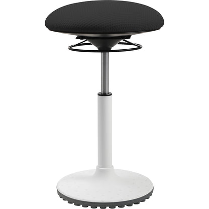 Office stool BBT Coach, seat height 520 - 720 mm, black cover.
