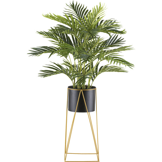 Artificial plant Kentia palm, metal pot, height 1100 mm.