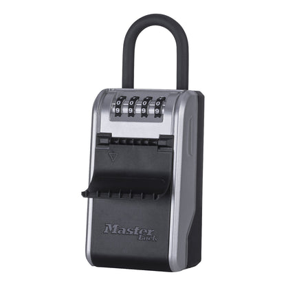 Key box Select Access, steel, pack of 4, grey, with fixed handle.
