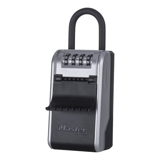 Key box Select Access, steel, pack of 4, grey, with fixed handle.