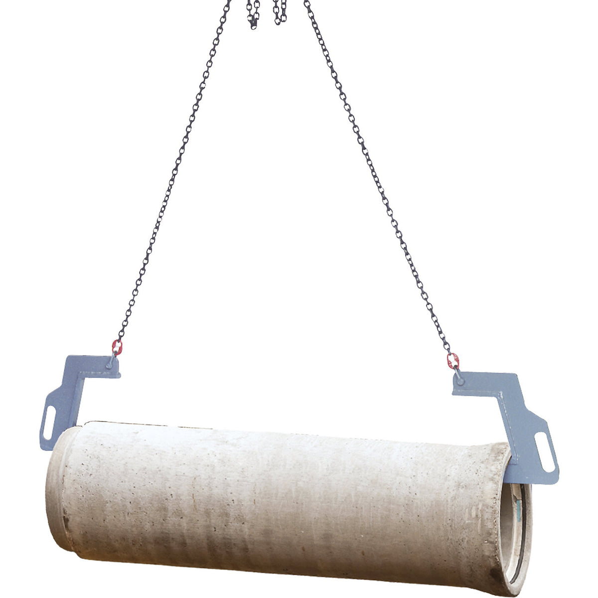 Pipe sling, pipe length 4 m, chain length 3 m, max. load 1000 kg.