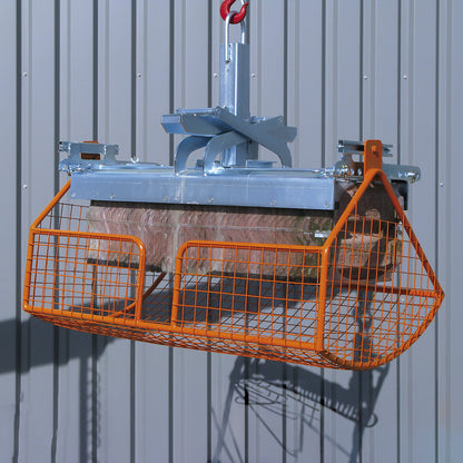 Roof tile grab, gripping range 280 - 770 mm, max. load 400 kg, length 1200 mm.