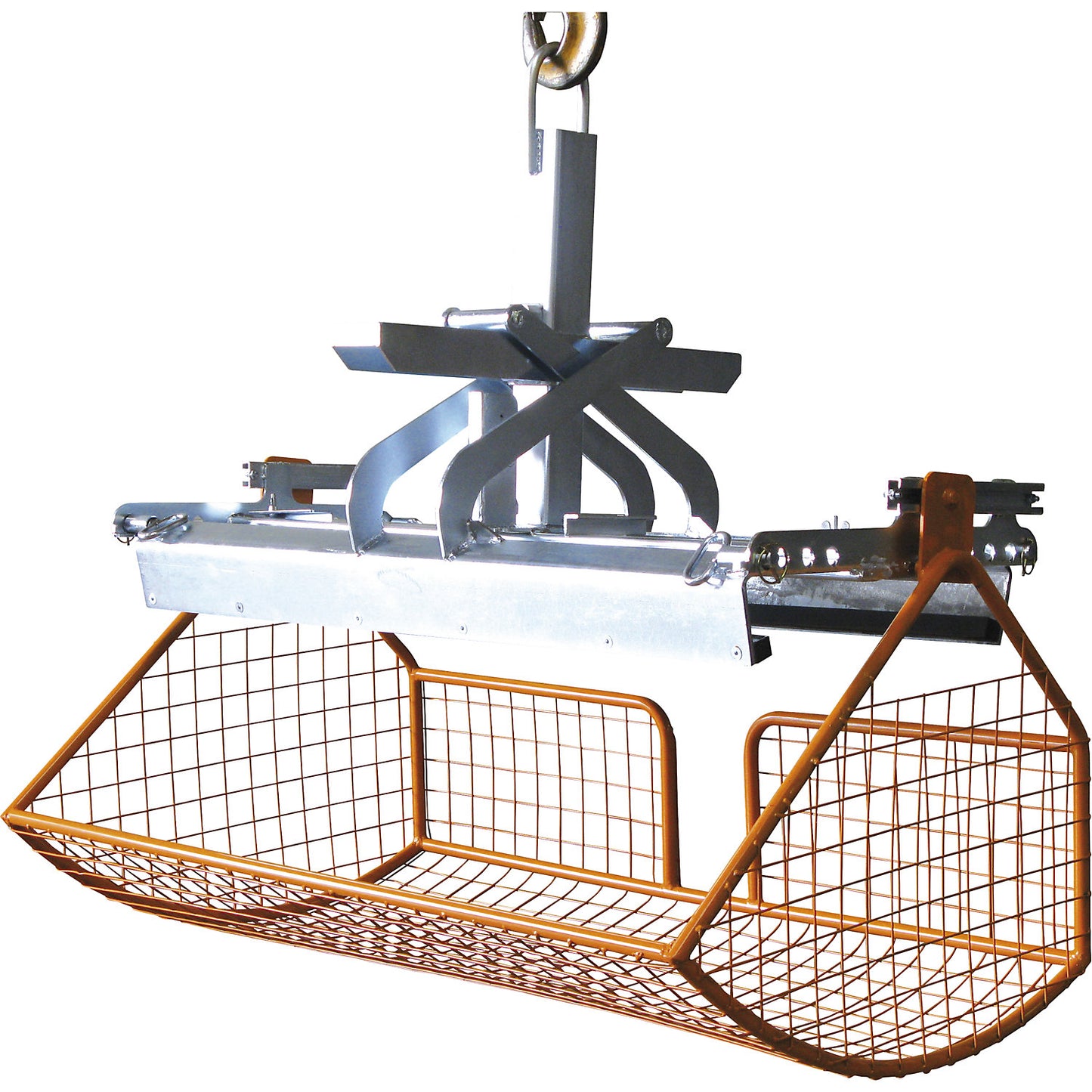 Roof tile grab, gripping range 280 - 770 mm, max. load 400 kg, length 1200 mm.