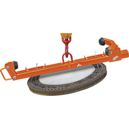 Frame gripper, gripping range 750 - 785 mm, max. load 200 kg, powder coated.