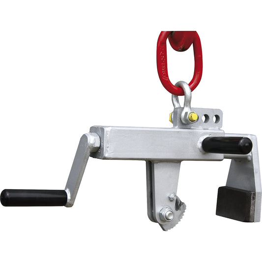 Stele grab, gripping range 100 - 200 mm, max. load 500 kg, zinc plated.