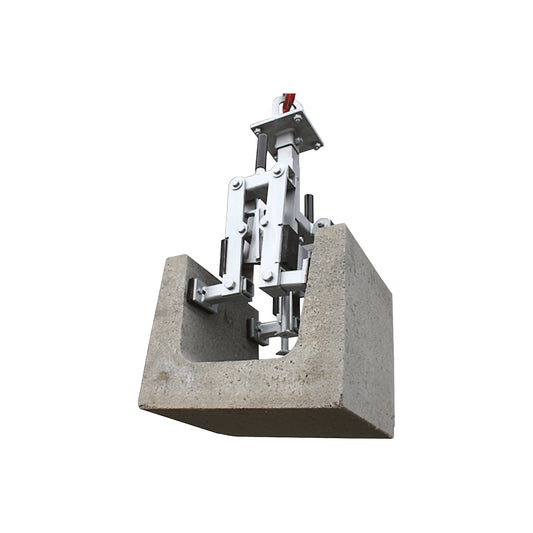 Cable duct clamp, clamping range 185 - 215 mm, max. load 500 kg.