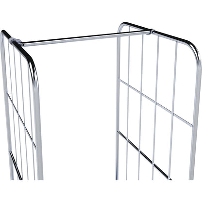 Clothes rail, for roll containers, length 673 mm.