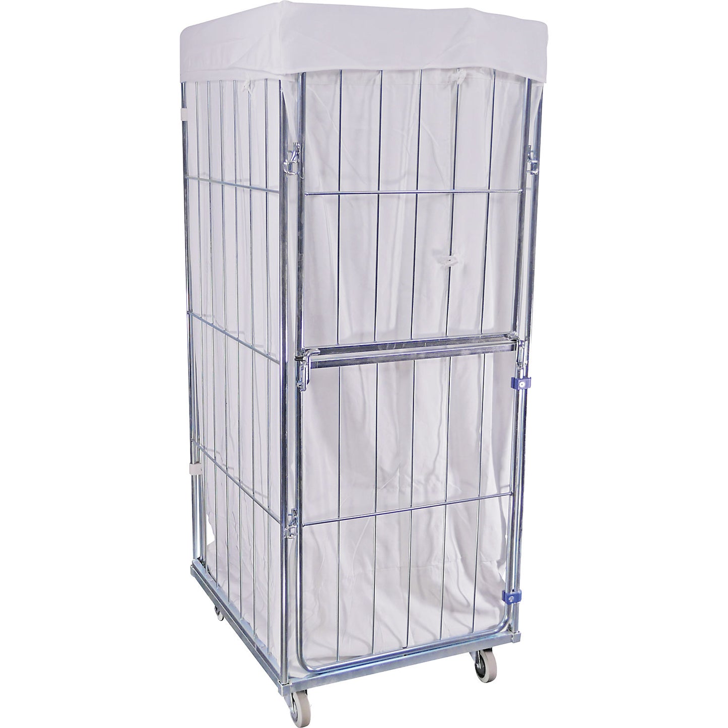 Laundry bag, for laundry containers, HxWxD 1580 x 720 x 555 mm, white.
