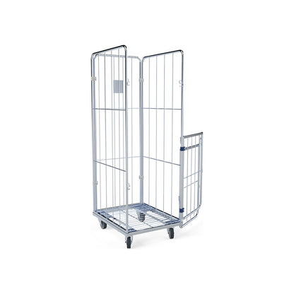 Laundry trolley, 4-sided, HxWxD 1730 x 720 x 600 mm.