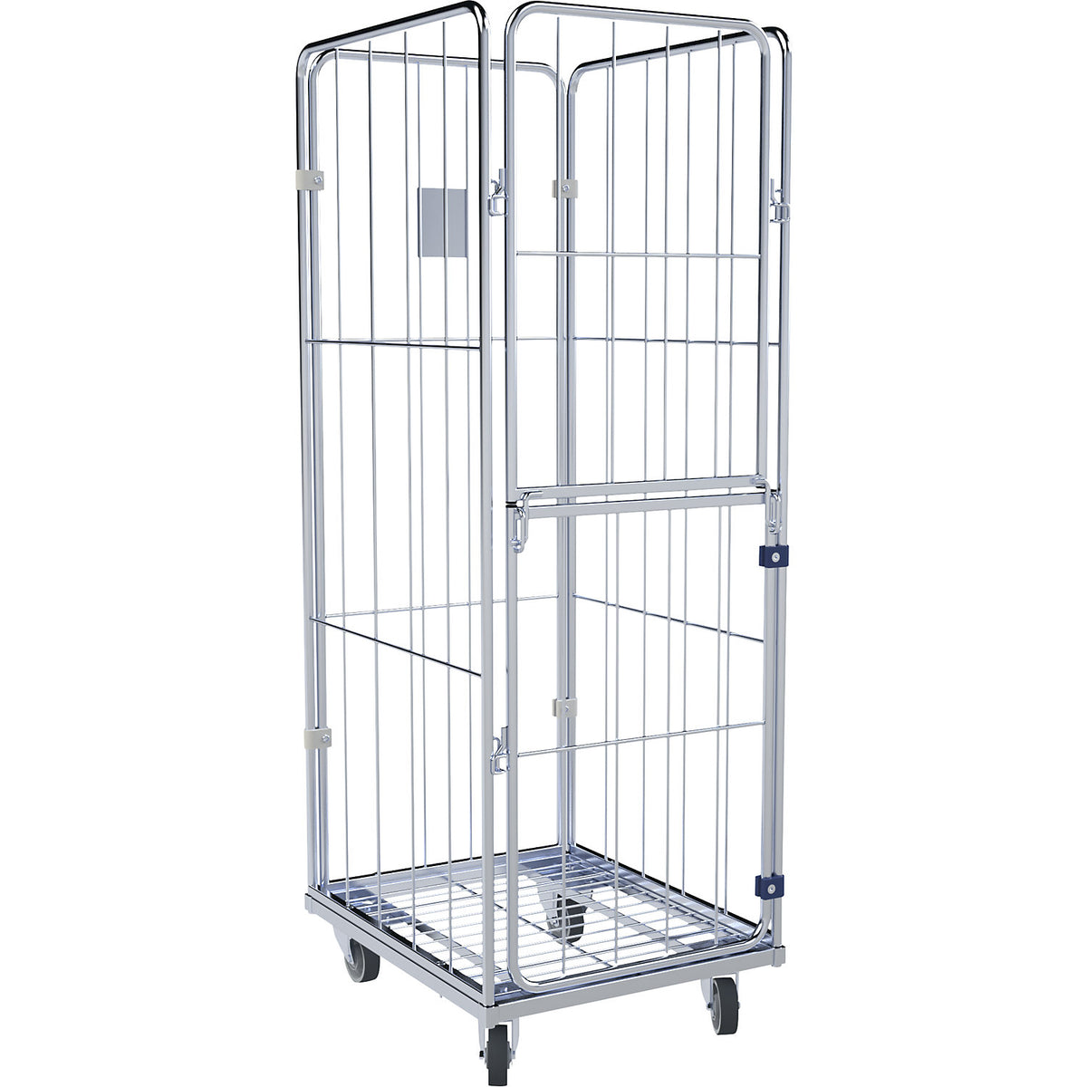 Laundry trolley, 4-sided, HxWxD 1730 x 720 x 600 mm.