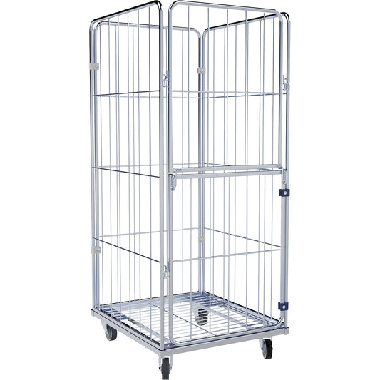 Laundry trolley, 4-sided, HxWxD 1700 x 810 x 720 mm.