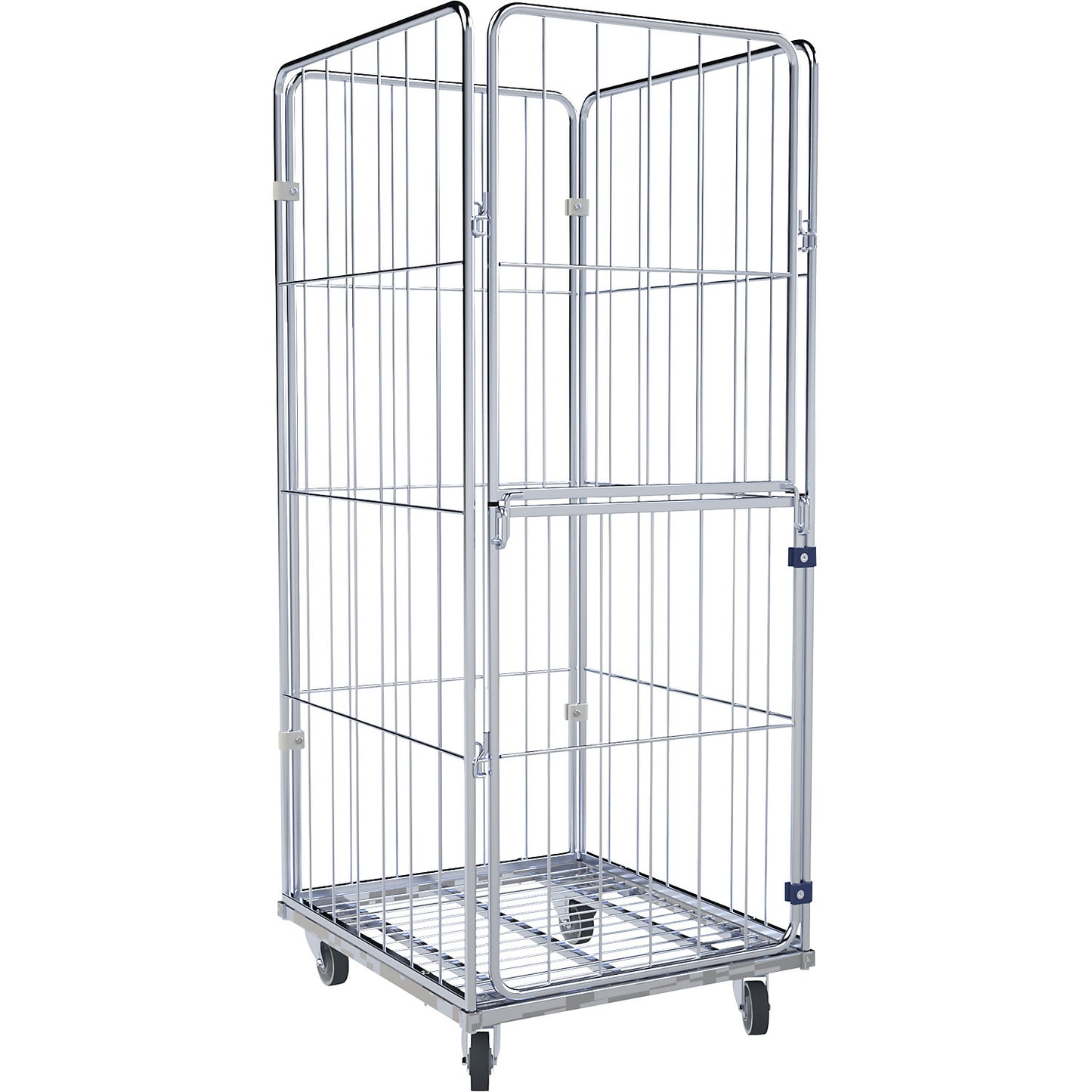 Laundry trolley, 4-sided, HxWxD 1800 x 810 x 720 mm.