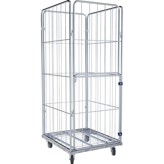 Laundry trolley, 4-sided, HxWxD 1800 x 810 x 720 mm.