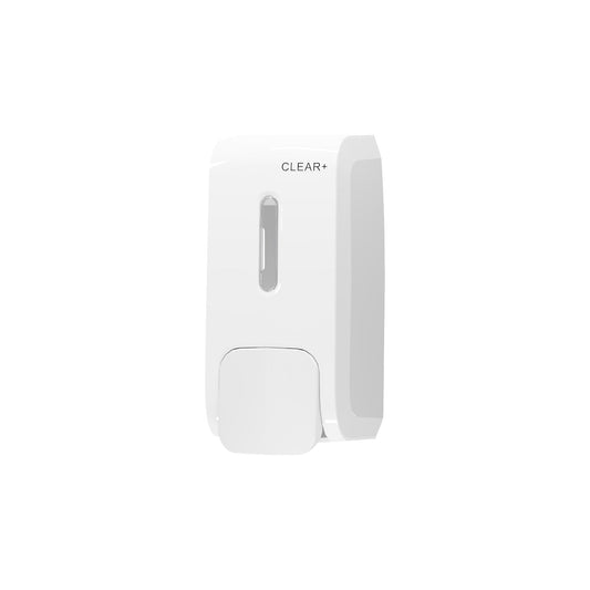 Clear+ soap dispenser, white, for 500 ml.