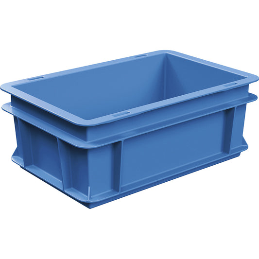Euro box pallet, LxWxH 300 x 200 x 120 mm, blue, pack of 10.