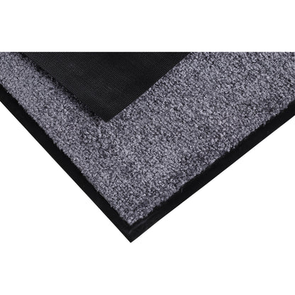 Entrance matting EAZYCARE COLOR, for indoors, LxW 1200 x 1800 mm, grey.
