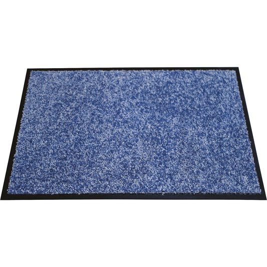 Entrance matting EAZYCARE COLOR, for indoors, LxW 400 x 600 mm, blue.
