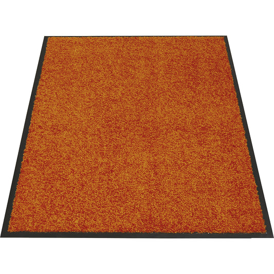 Entrance matting EAZYCARE COLOR, for indoors, LxW 600 x 900 mm, orange.