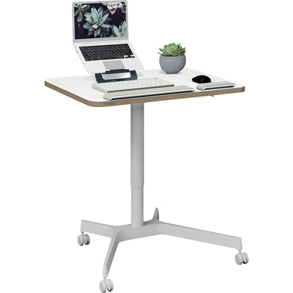 Desk, HxWxD 750 - 1140 x 600 x 800 mm, white.