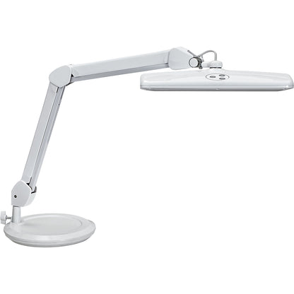 MAULintro LED desk lamp, dimmable, with base, white.