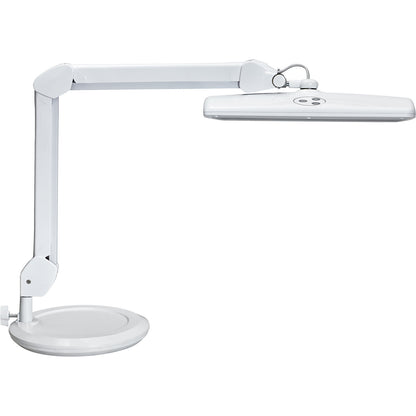 MAULintro LED desk lamp, dimmable, with base, white.