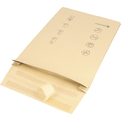 DEBAPOST® waterproof mailing bag, suitable for return shipments, pack of 100, LxW 353 x 250 mm.