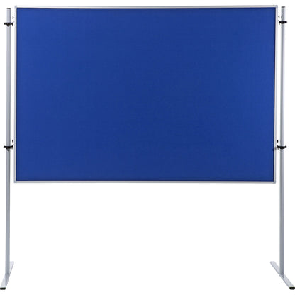 Functional partitions, fabric cover, HxW 1800 x 1200 mm, royal blue, pack of 1.