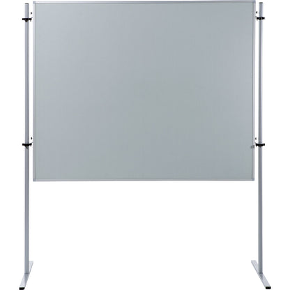 Functional partitions, fabric cover, HxW 1500 x 1200 mm, light grey, pack of 2.