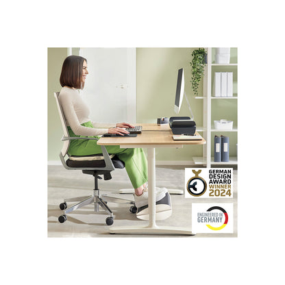 Foot rest Ergo, adjustable, white.