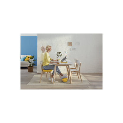 Foot rest Ergo Cosy, HxWxD 140 x 260 x 405 mm, blue.