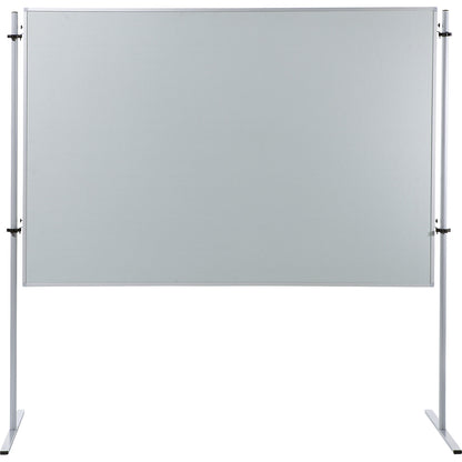 Functional partitions, fabric cover, HxW 1800 x 1200 mm, light grey, pack of 2.