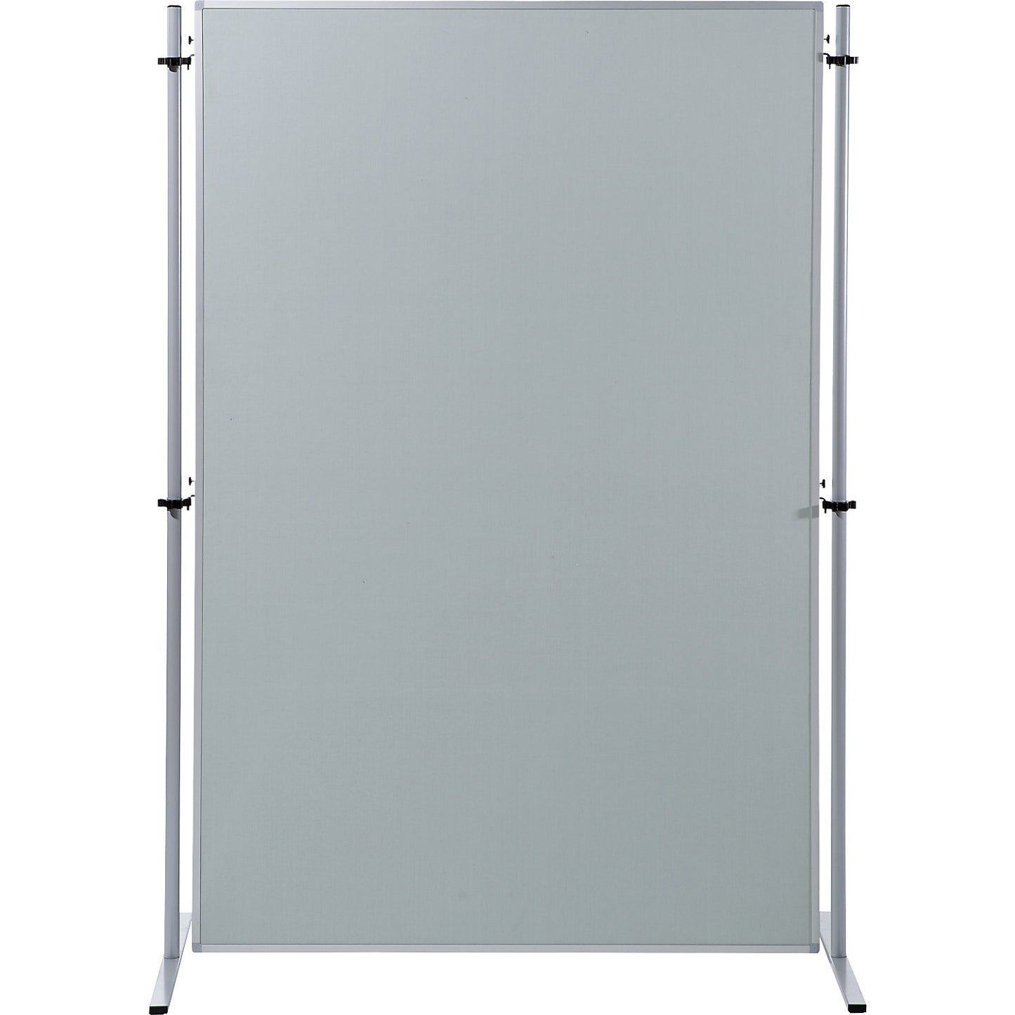 Functional partitions, fabric cover, HxW 1800 x 1200 mm, light grey, pack of 2.
