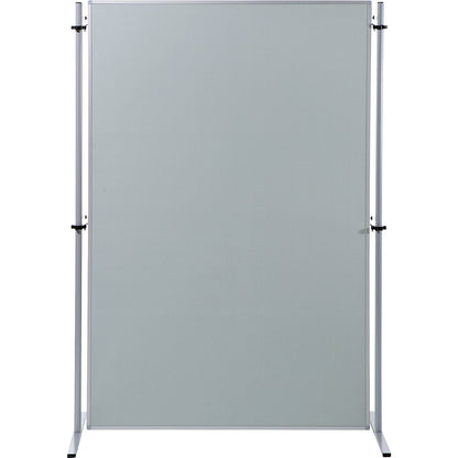 Functional partitions, fabric cover, HxW 1800 x 1200 mm, light grey, pack of 2.