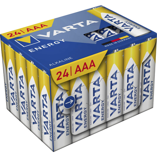 ENERGY Cube battery, pack of 24, AAA.