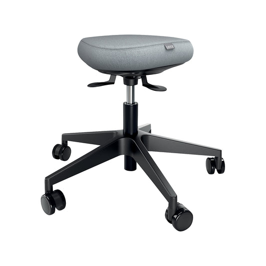 Ergo Active stool, seat height 470 - 600 mm, grey.