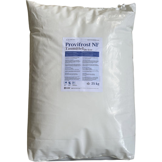 Provifrost winter grit, 25 kg bag, no salt, environmentally friendly, pack of 20.