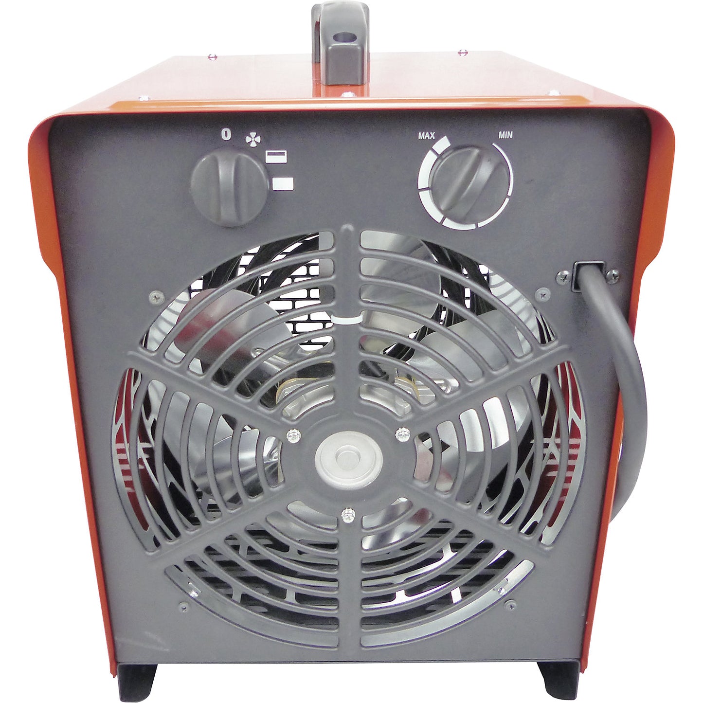 Fan heater, 9000 W, 9 kW, IP24, LxWxH 300 x 430 x 390 mm.