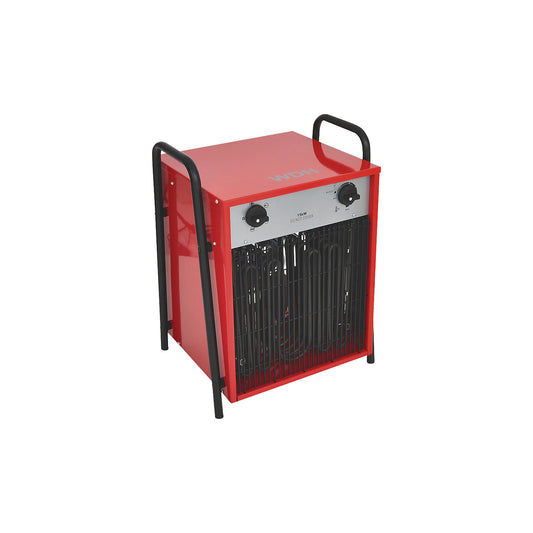 Electric heater, 15000 W, 15 kW, LxWxH 410 x 550 x 360 mm.