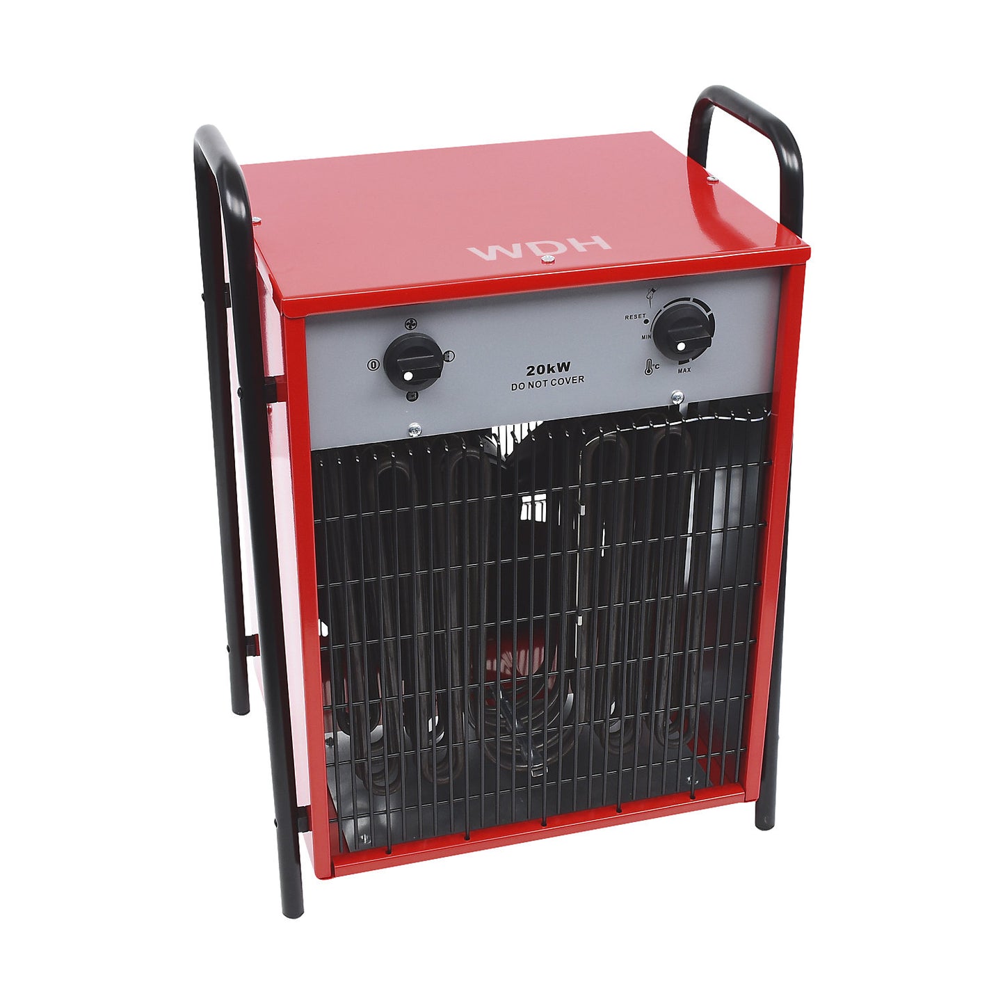 Electric heater, 20000 W, 20 kW, LxWxH 430 x 600 x 380 mm.