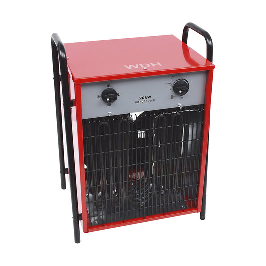 Electric heater, 20000 W, 20 kW, LxWxH 430 x 600 x 380 mm.
