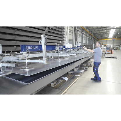 AERO-BASIC vacuum lifter, max. load 1000 kg, disc Ø 270 mm, 6 discs.