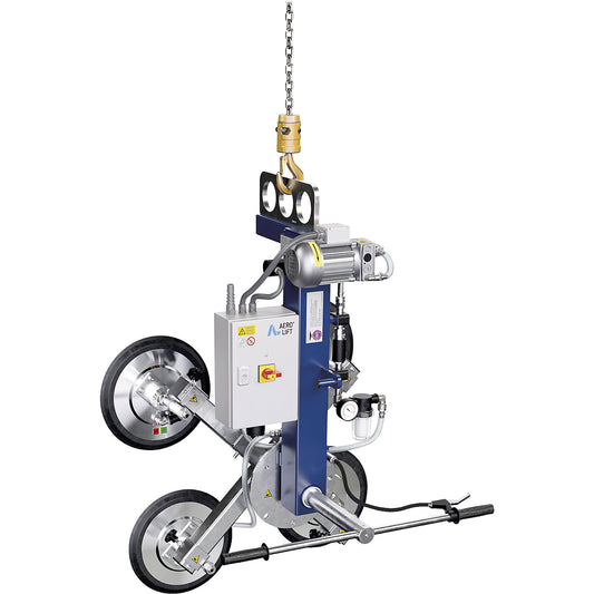 AERO-WINDOW vacuum lifter, with manual slide valves, load capacity 300 kg, 4 discs.