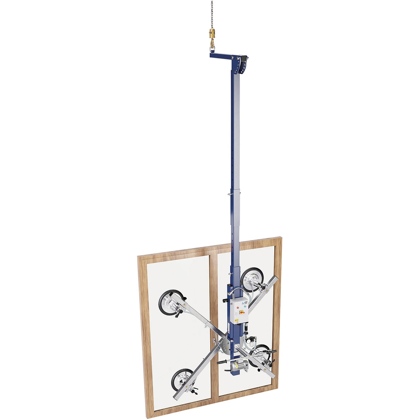 AERO-VARIOWIN vacuum lifter, swivelling, load capacity 500 kg, 4 discs.