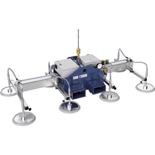 AERO-SELECT vacuum lifter, max. load 2000 kg, disc Ø 350 mm, 8 discs.