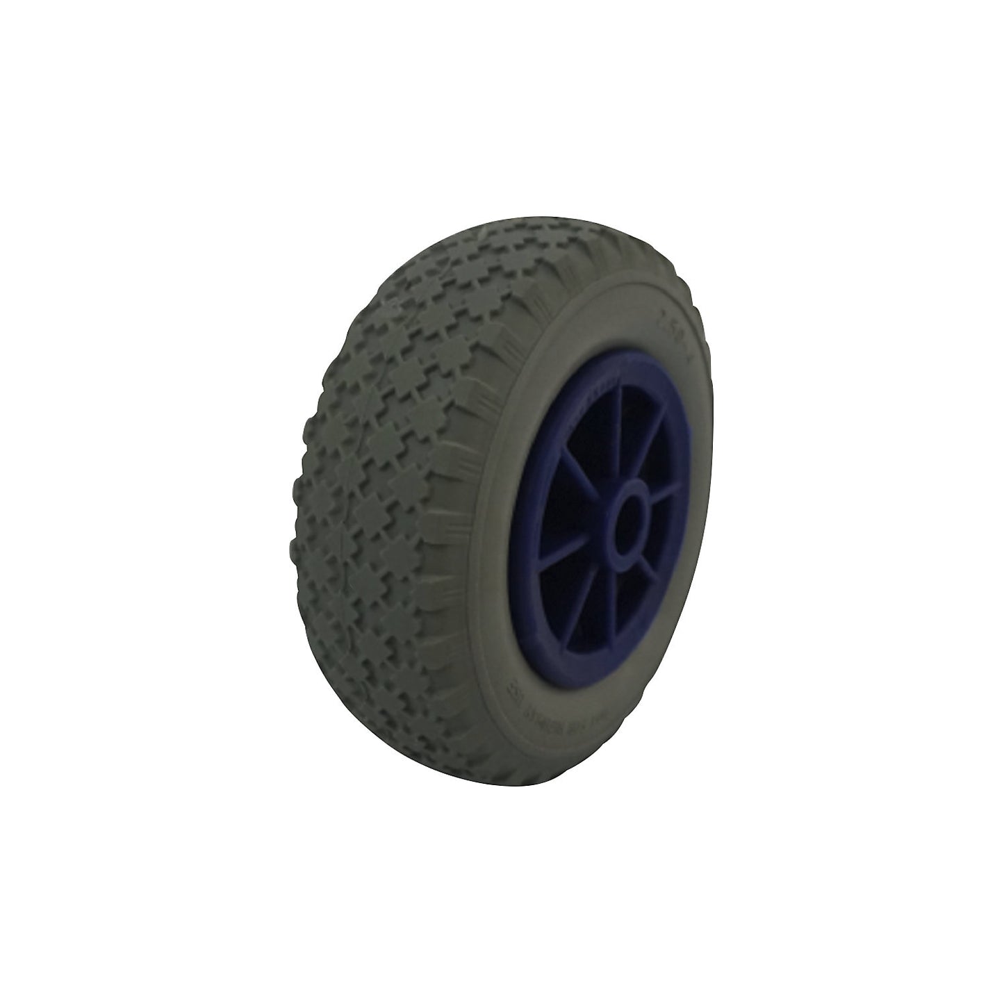 Polyurethane wheel, puncture proof, plain bearing Ø x width 20 x 75 mm, wheel Ø x width 200 x 75 mm.