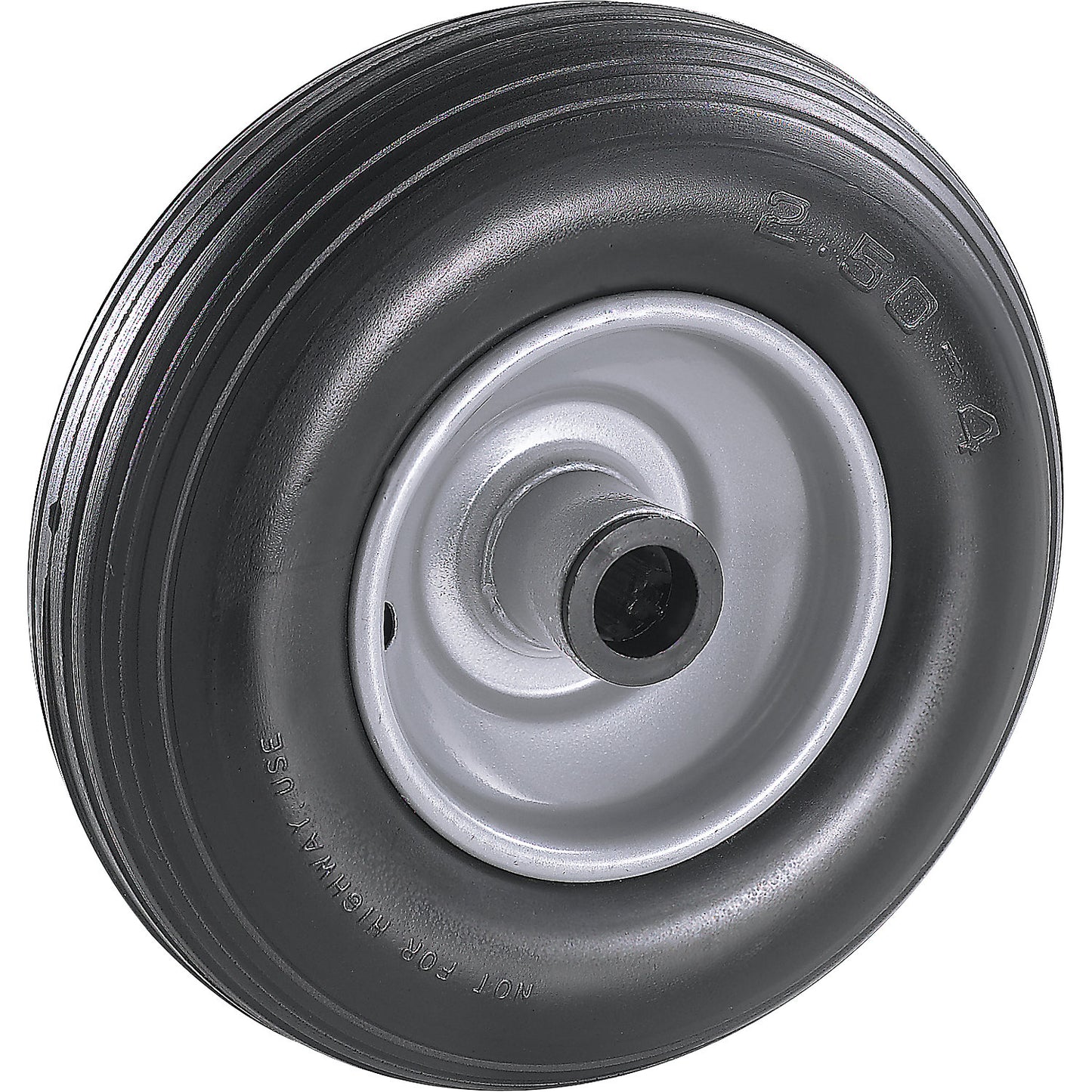 PU wheel, roller bearings, wheel Ø x width 260 x 85 mm.